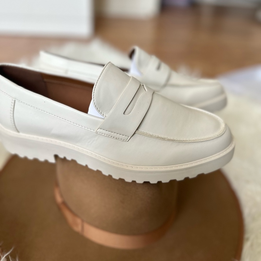 Women White Loafers- BRAND New